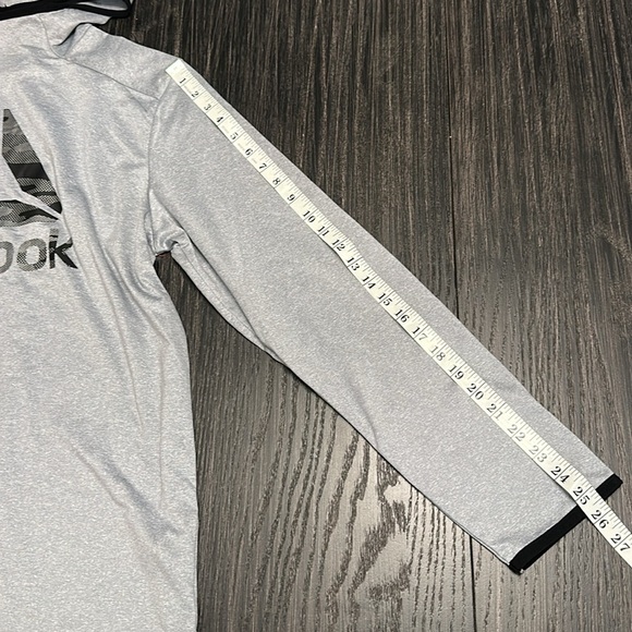 NWT Men’s Reebok Dots Delta Trail Pullover Hoody in Gray, Size Medium - Picture 5 of 13